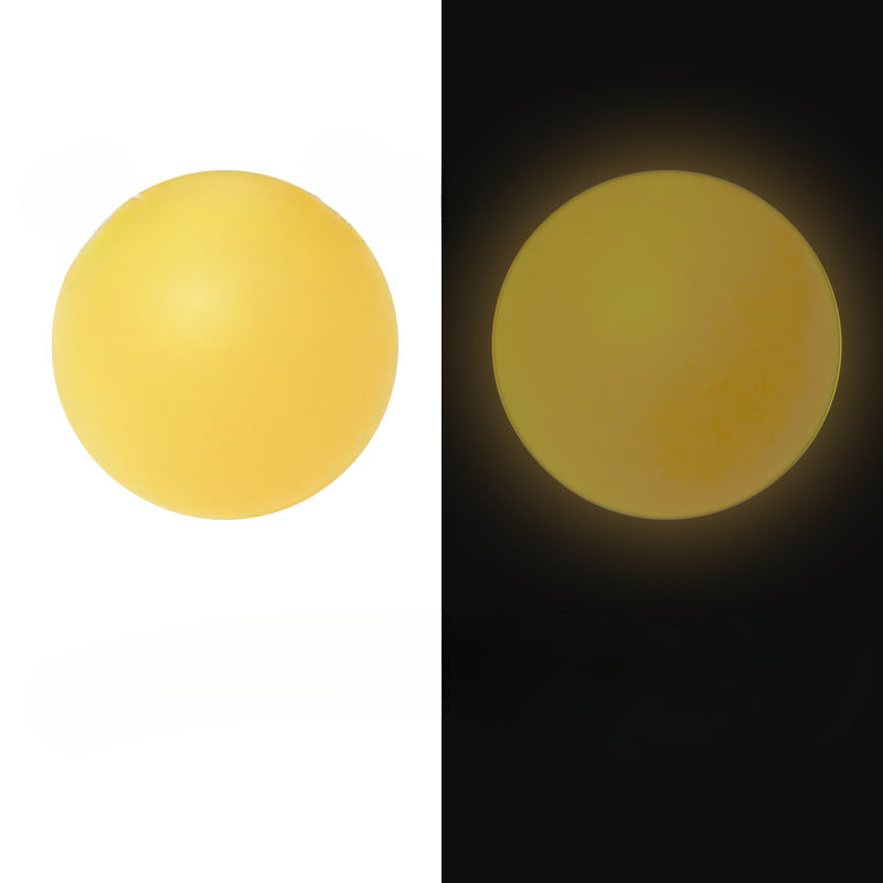 Wholesale 50pcs Luminous Round Beads Silicone Beads Jewelry Accessories Loose Beads